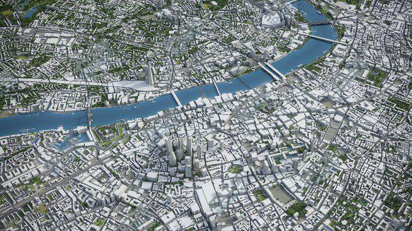 images/goods_img/20210312/Greater London - city and surroundings 3D model/4.jpg